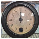 11 - DECORATIVE WALL CLOCK 28"DIA (U31)