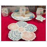 43 - NEW WMC SEA THEMED PLATTERS & MUGS (N119)