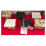 43 - NEW WMC SIX PILLAR CANDLE HOLDERS (O32)