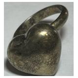 STERLING SILVER SIZE 9.50 RING 9.90GRS