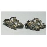 STERLING SILVER EARRINGS 3.20GRS