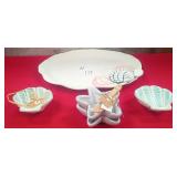 43 - NEW WMC SNACK DISHES & PLATTER (N117)