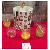 43 - NEW WMC ICE BUCKET, STEMLESS GLASSES (O10)