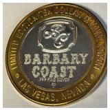.999 FINE SILVER GAMING TOKEN (B60)