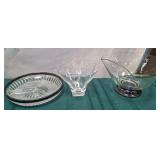11 - VINTAGGE SERVING BOWL, VASE, DISH (F202)