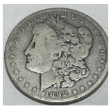 1892 MORGAN SILVER DOLLAR