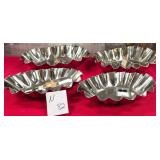 43 - NEW WMC MUDPIE METAL SERVING BOWLS (N82)