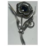 STERLING SILVER BROCH 14.60GRS