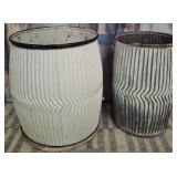 11 - TWO LARGE PLANTER POTS (U18)