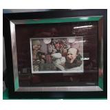 537 - FRAMED POLITICAL CARTOON ART PRINT (N26)