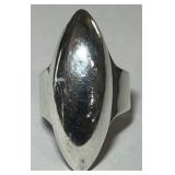 STERLING SILVER SIZE 8 RING 10.00GRS