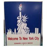 11 - VINTAGE NEW YORK CITY SIGN 30X24" (F152)