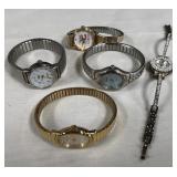 313 - LOT OF FIVE WATCHES (A18)