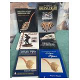 536 - LOT OF CIGAR TOBACCO & ANTIQUE PIPE BOOKS
