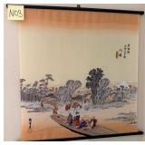503 - ASIAN LANSCAPE HANGING SCROLL (N03)