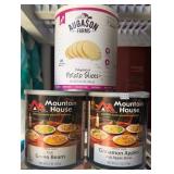 AUGASON FARMS & MOUNTAIN HOUSE CANNED FOOD (BY12)