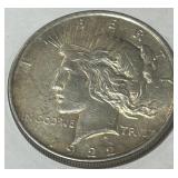 1922 PEACE SILVER DOLLAR