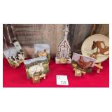 43 - NEW WMC MUD PIE FARM ANIMAL ART (O58)