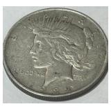 1922 PEACE SILVER DOLLAR