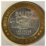 .999 FINE SILVER GAMING TOKEN (B52)