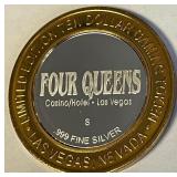 .999 FINE SILVER GAMING TOKEN (B75)