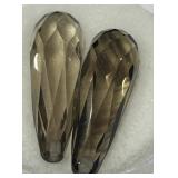 21.88CT SMOKEY QUARTZ GEMSTONES