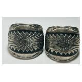 STERLING SILVER EARRINGS 13.40GRS