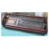 11 - ANTIQUE MECHANICAL CALCULATING MACHINE (F66)