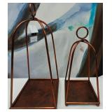 43 - NEW WMC TWO CANDLE LANTERNS (O88)