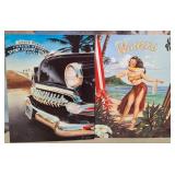 11 - TWO RETRO-STYLE BEACH SIGNS (P56)