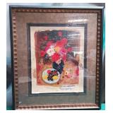 537 - FRAMED ARTWORK 27X31 (N86)