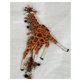 313 - COSTUME JEWELRY GIRAFFE BROOCH (A25)