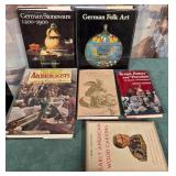 536 - LOT OF 6 ANTIQUE & FOLK ART REFERENCE BOOKS