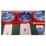 11 - LOT OF THREE COLLECTIBLE PLATES (F204)