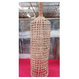 43 - NEW WMC NATURAL RATTAN VASE (C107)