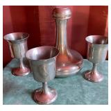 11 - JOSTENS PEWTER GOBLETS AND MORE