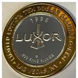 .999 FINE SILVER GAMING TOKEN (B69)