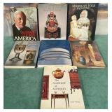536 - LOT OF 7 ART ANTIQUES & AMERICANA BOOKS(D35)