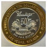 .999 FINE SILVER GAMING TOKEN (B65)