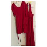 503 - TWO RED DRESSES 18W (N10)