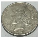 1923 PEACE SILVER DOLLAR