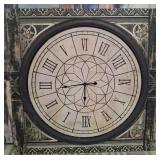 11 - DECORATIVE ALL CLOCK 46"SQ (U29)