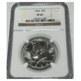1964 50C KENNEDY HALF DOLLAR PF67