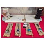 43 - NEW WMC CHEESE BOARD, SPREADERS (N121)