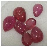 4.98CT CABOCHON RUBY GEMSTONES
