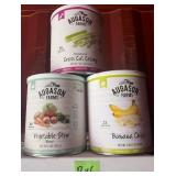 AUGASON FARMS VEGETABLE & BANANA CANNED FOOD