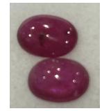 3.10CT CABOCHON RUBY GEMSTONES