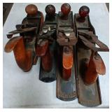 11 - LOT OF VINTAGE METAL BENCH PLANES JACK (N95)