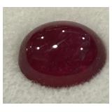 7.86CT CABOCHON RUBY GEMSTONE