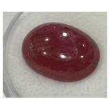 9.85CT CABOCHON RUBY GEMSTONE